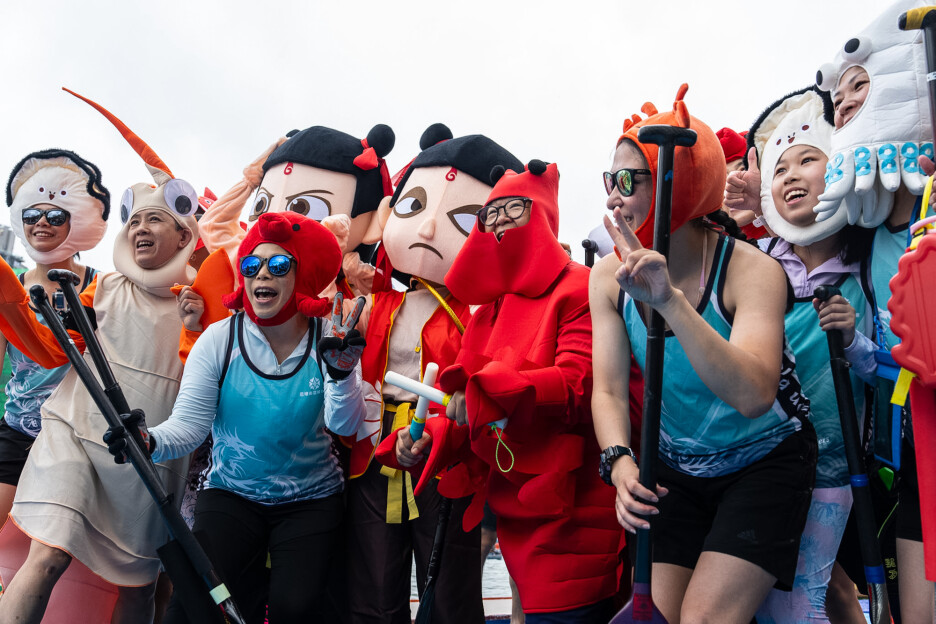 Hong Kong Dragon Boat Festival (Foto: AP)