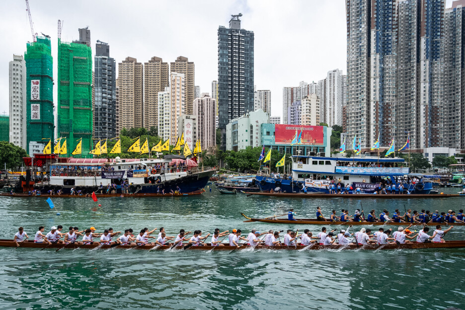 Hong Kong Dragon Boat Festival (Foto: AP)