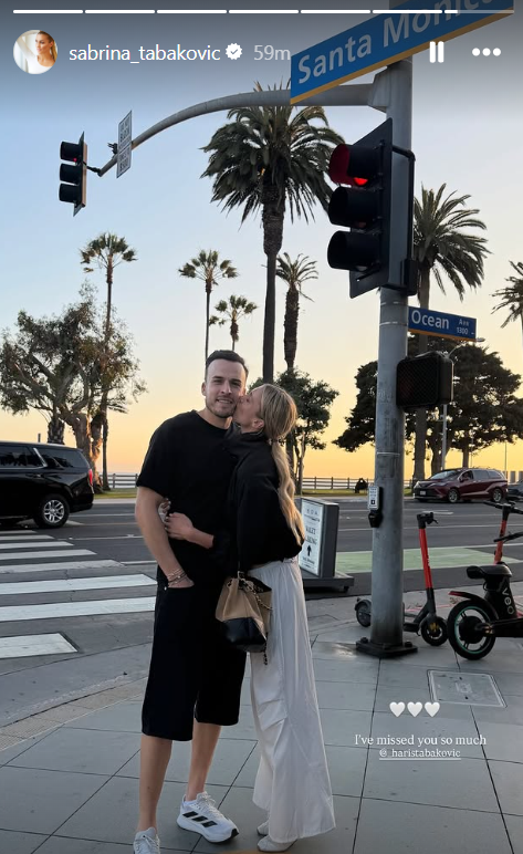 Haris i Sabrina Tabaković u šetnji Los Angelesom (Foto: Instagram)