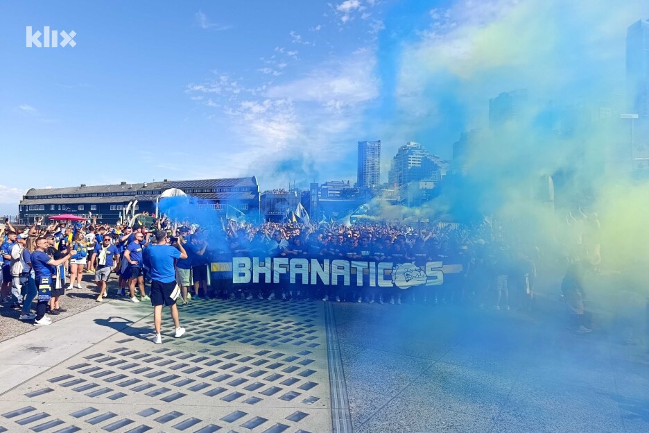 BH Fanaticosi u Seattleu (Foto: Klix.ba)