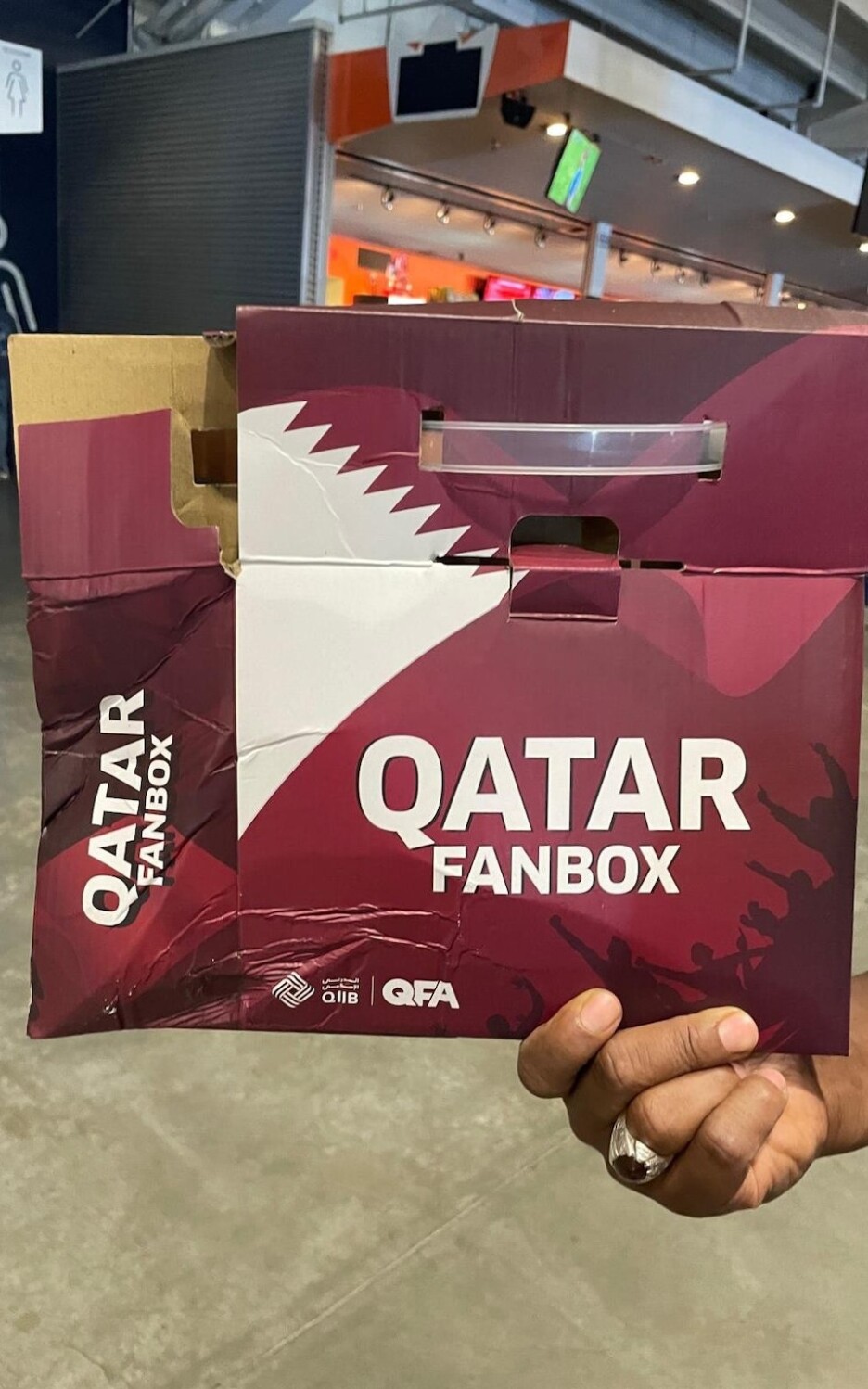 Fan box za navijače Katara na Mundijalu (Foto: telegraph.co.uk)