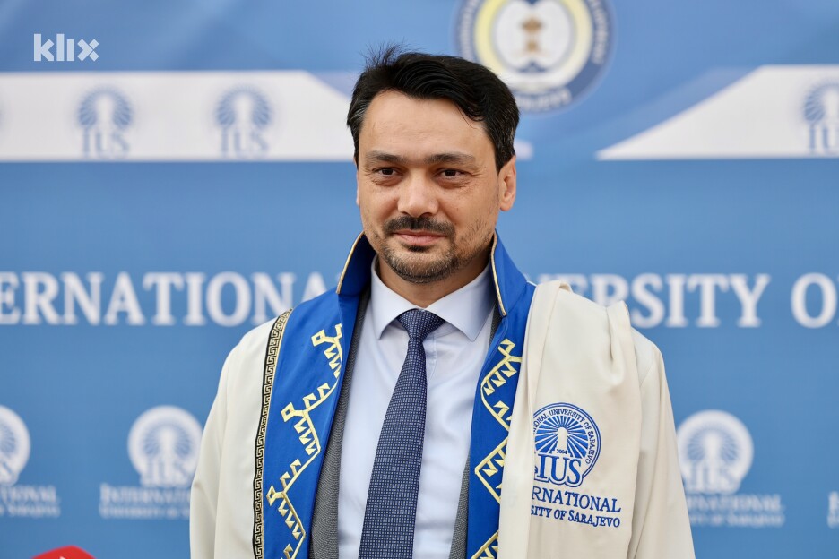 Ali Osman Kuşakcı, rektor IUS-a (Foto: I. Š./Klix.ba)