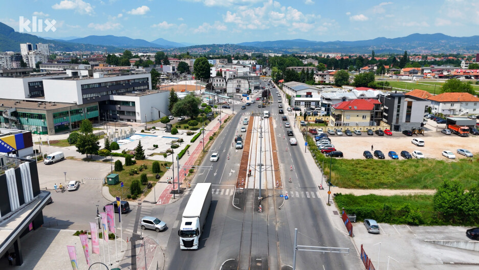 Tramvajska pruga prema Hrasnici (Foto: J. B./Klix.ba)