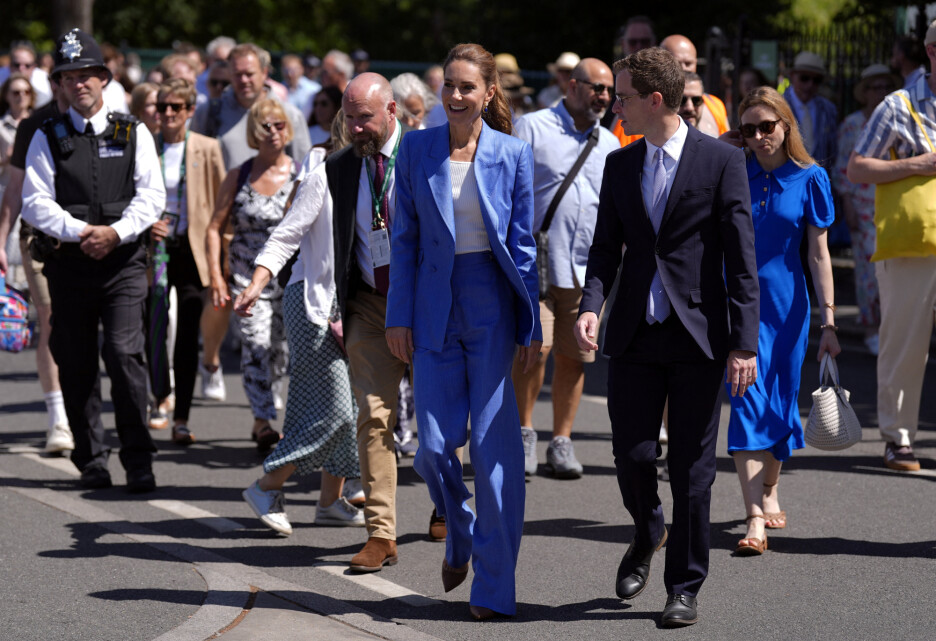 Princeza Kate na Wimbledonu (Foto: Reuters)