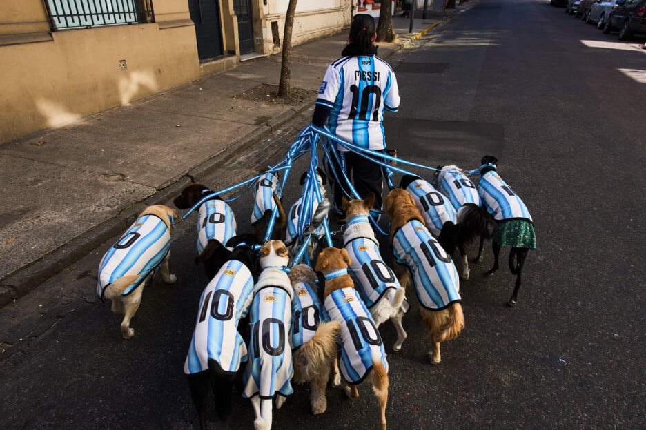 Ideju je dobio prošle sedmice, kada je Argentina prošla grupnu fazu (Foto: AP)