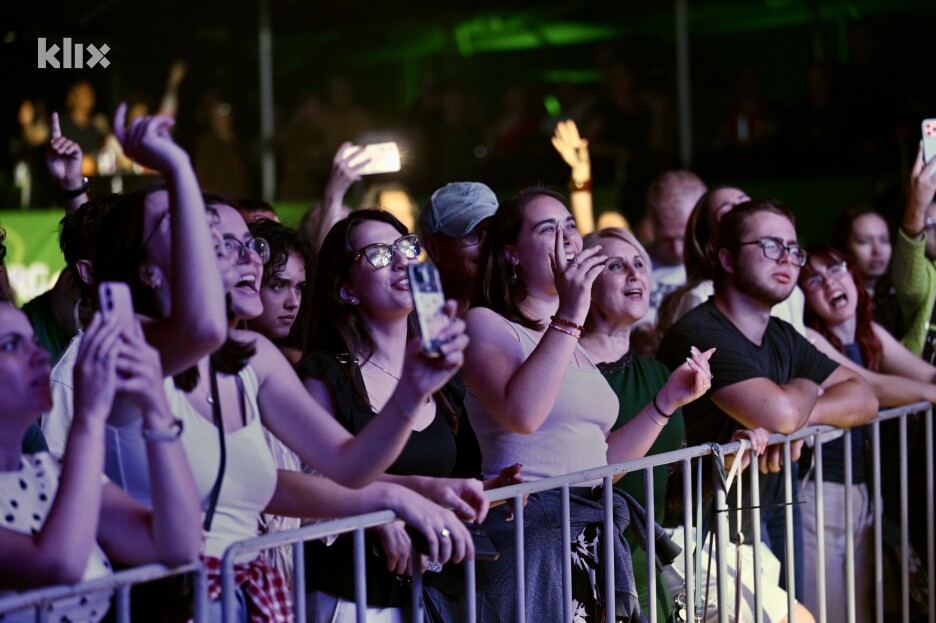 Bila je ovo druga noć Live Stage festivala (Foto: T. S./Klix.ba)