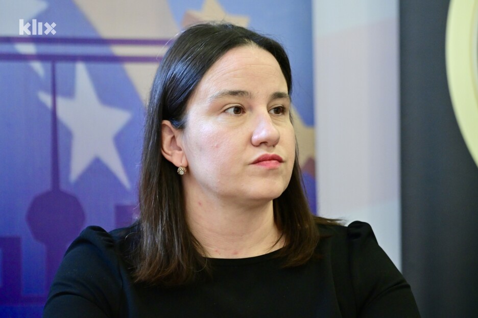 Benjamina Karić istakla je da je značajno što se premijera održava u sedmici obilježavanja godišnjice genocida u Srebrenici (Foto: V. D./Klix.ba)