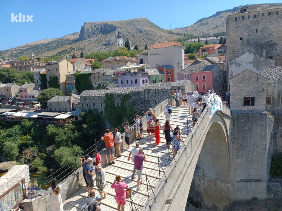 Skok bez aplauza u Mostaru (Foto: T. B./Klix.ba)
