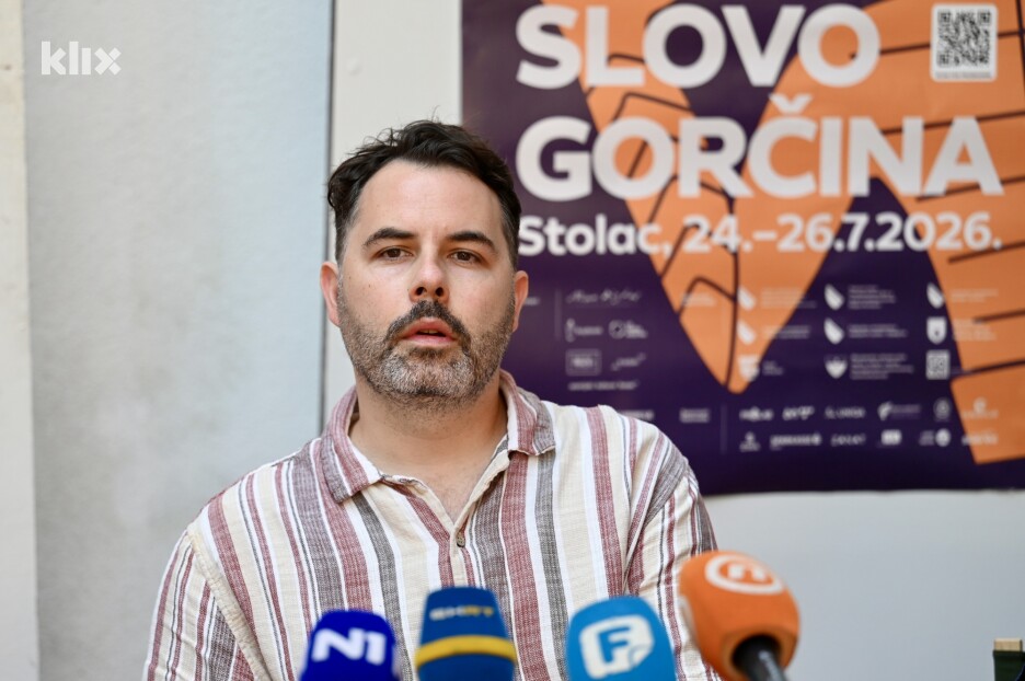 Gorčin Dizdar ističe da se “iz godine u godinu, ‘Slovo Gorčina' etablira kao jedan od vodećih poetskih festivala u regionu (Foto: T. S./Klix.ba)