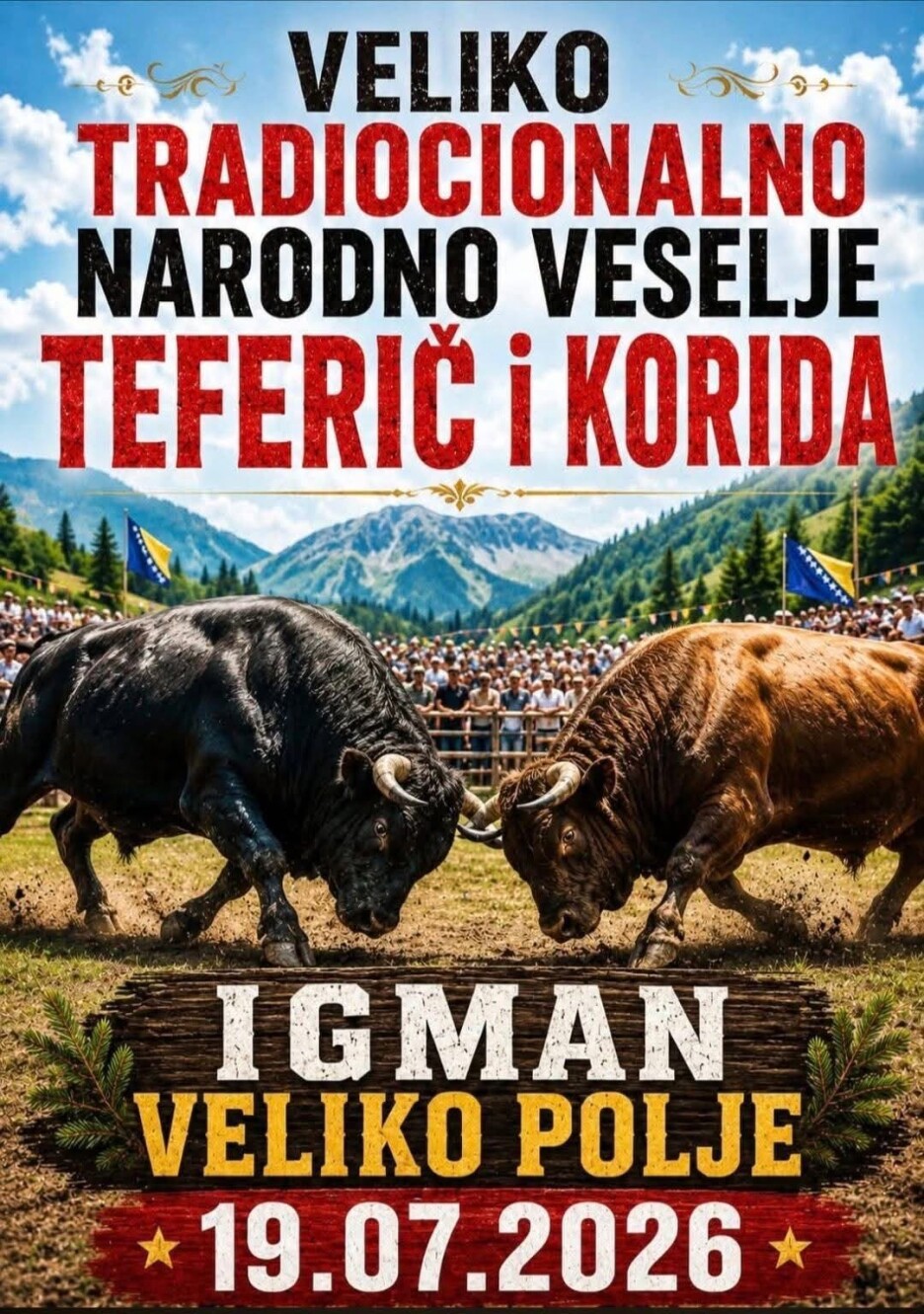 Prema najavama s društvenih mreža, na Velikom polju se priprema