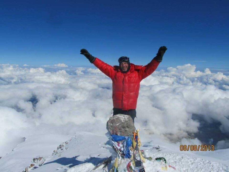 Sadiković na Elbrusu 2013. godine