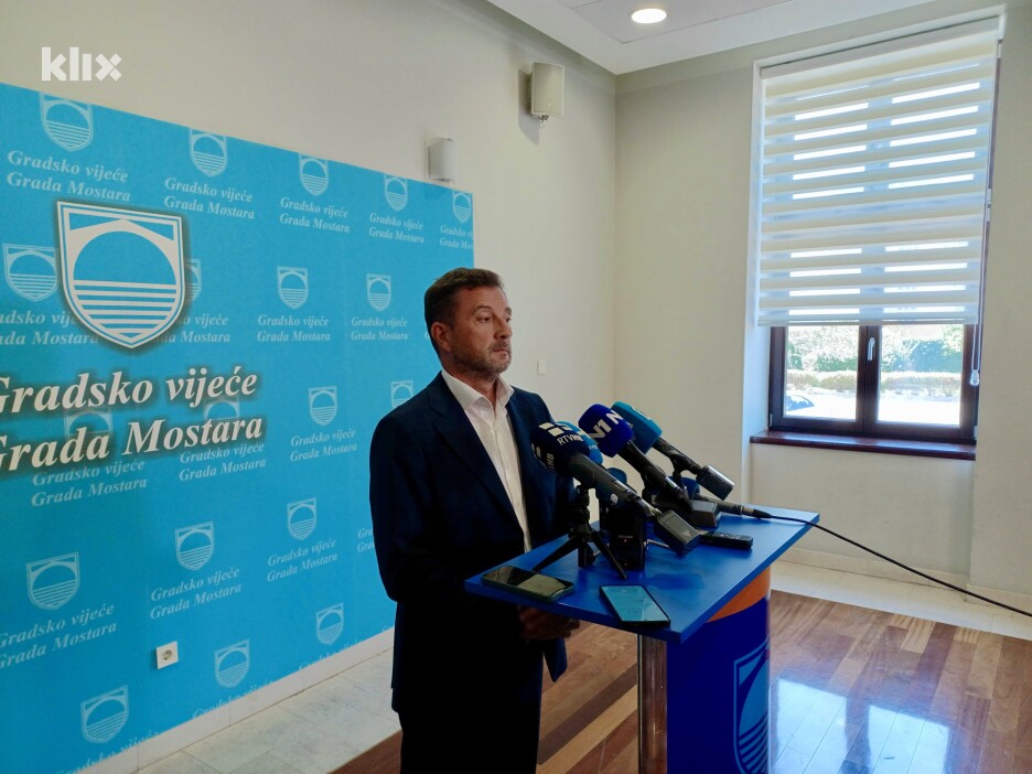 Mario Kordić, gradonačelnik Mostara (HDZ)