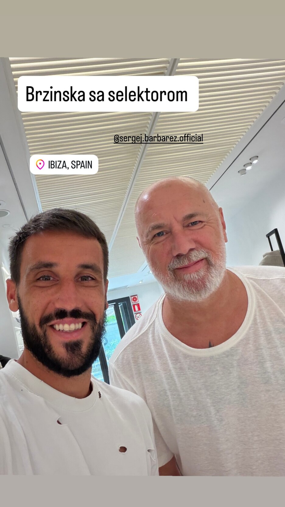 Damir Džumhur i Sergej Barbarez (Foto: Instagram)