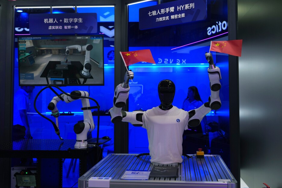 China US Humanoid Robots (Foto: AP)