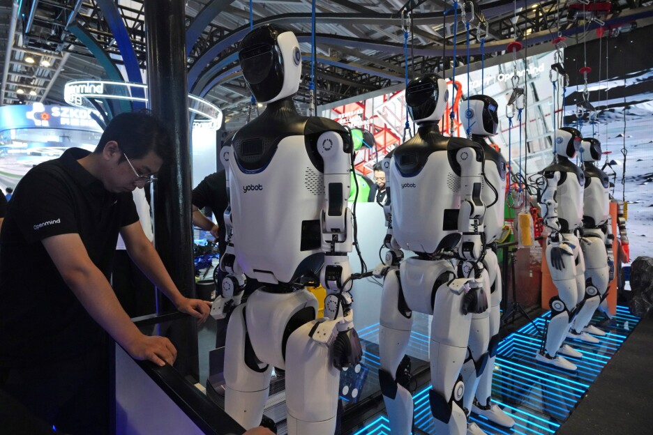 China US Humanoid Robots (Foto: AP)
