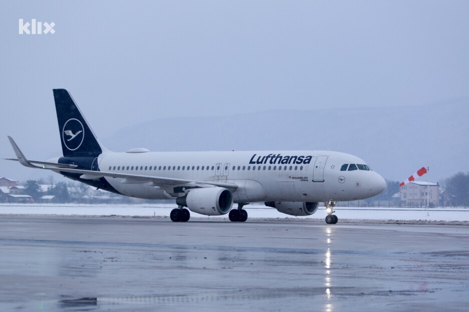 Lufthansa Group podržala suspenziju aerodromske takse od 3 KM za putnike u BiH (Foto: I. L./Klix.ba)