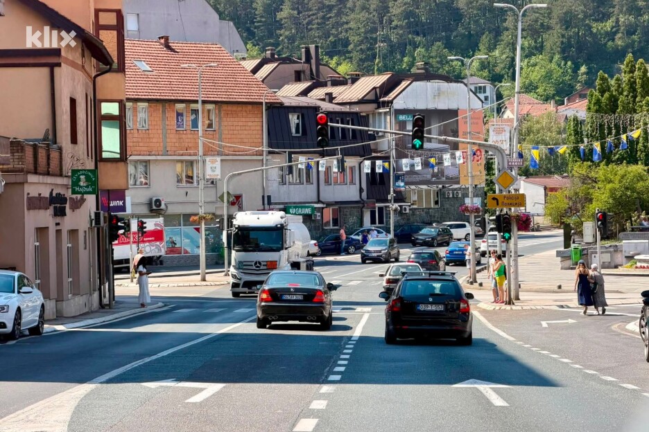 Nema gužve u Konjicu (Foto: Klix.ba)