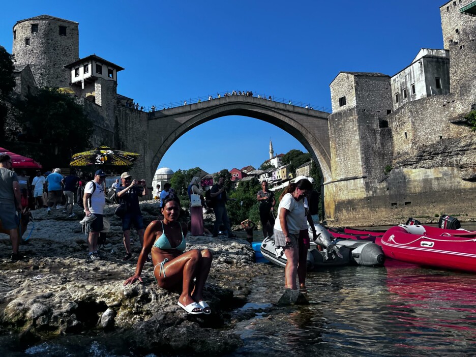 Chaira je prošle godine posjetila i Mostar (Foto: Privatna arhiva)