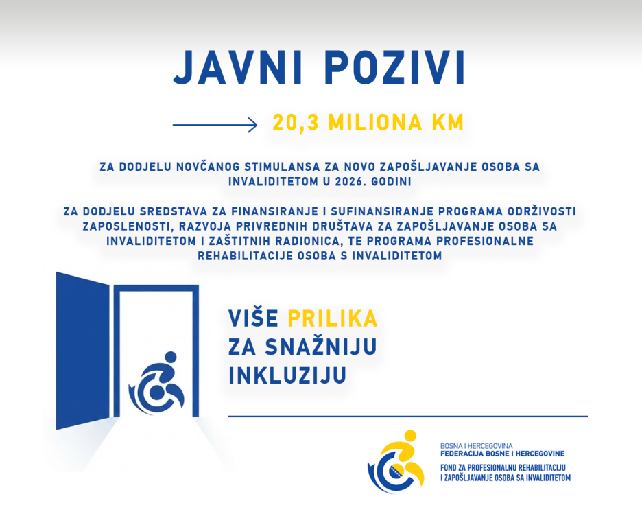 Fond za profesionalnu rehabilitaciju i zapošljavanje osoba s invaliditetom Federacije Bosne i Hercegovine