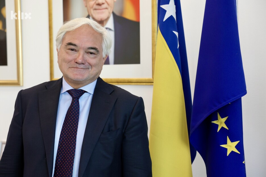 Ambasador Njemačke u BiH Alfred Grannas (Foto: S. S./Klix.ba)
