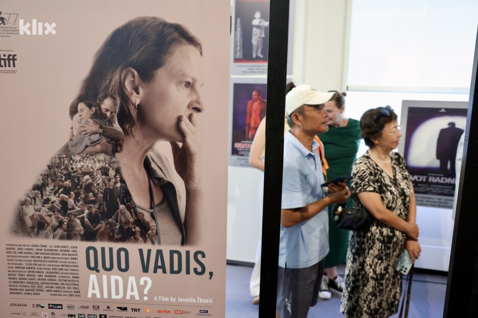 Na izložbi su zastupljeni i filmovi Jasmile Žbanić (Foto: S. S./Klix.ba)