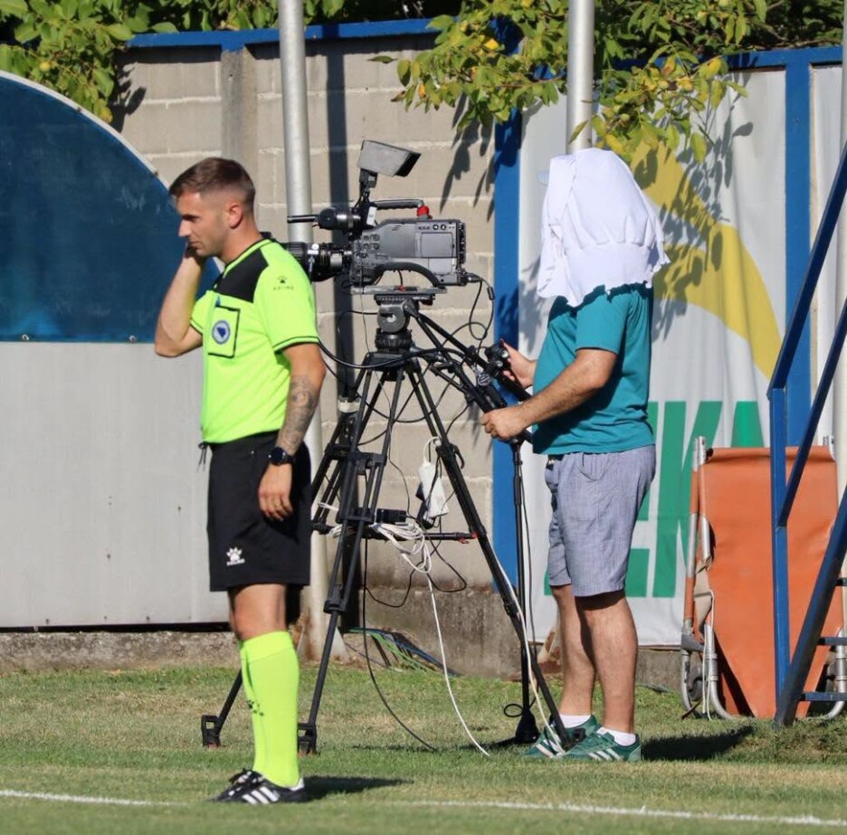 Kamerman na utakmici Bratstvo - Posušje (Foto: Prva liga)