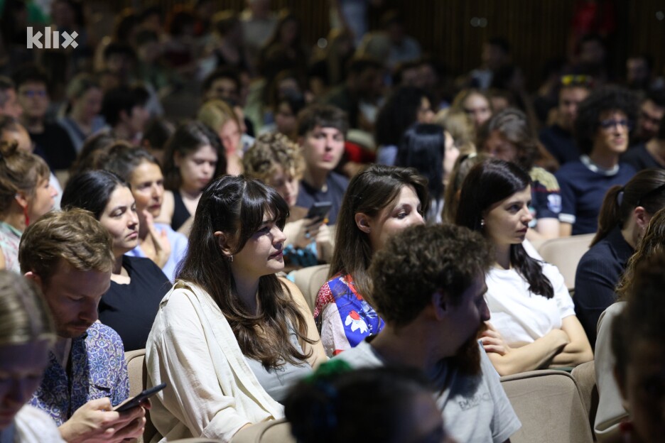 Publika je s velikom pažnjom pratila govor Pawlikowskog (Foto: S. S./Klix.ba)