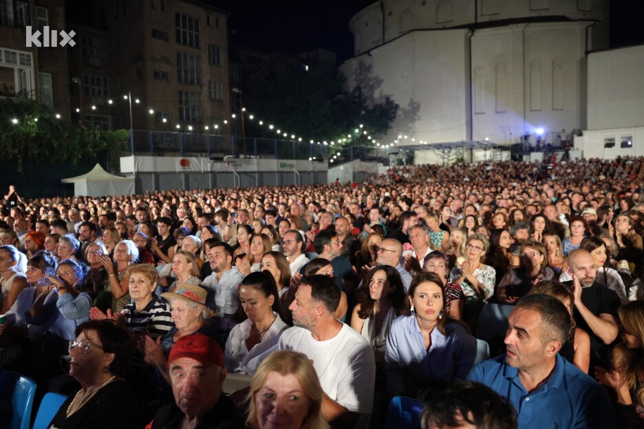 Projekcija u Ljetnom kinu Coca-Cola (Foto: T. S./Klix.ba)