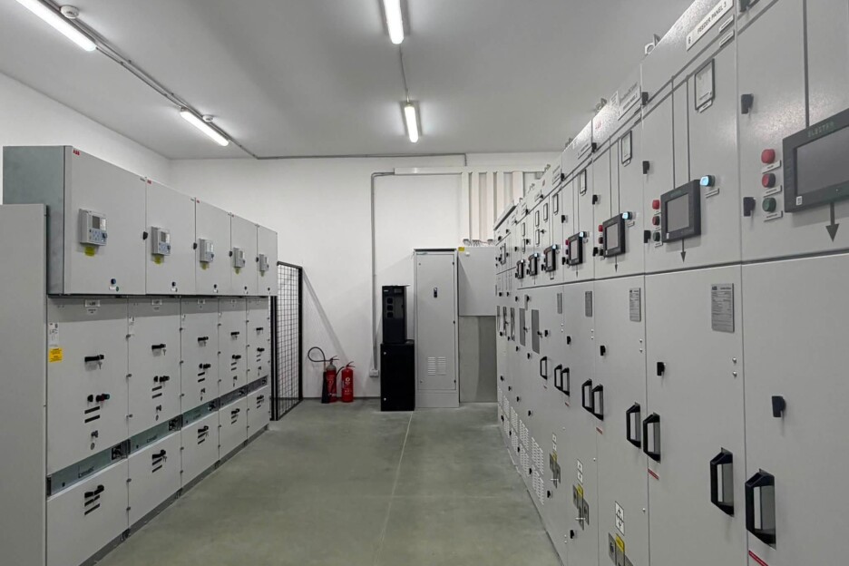 Jedna od dvije elektrovučne podstanice tramvajske pruge do Hrasnice (Foto: Ministarstvo saobraćaja KS)