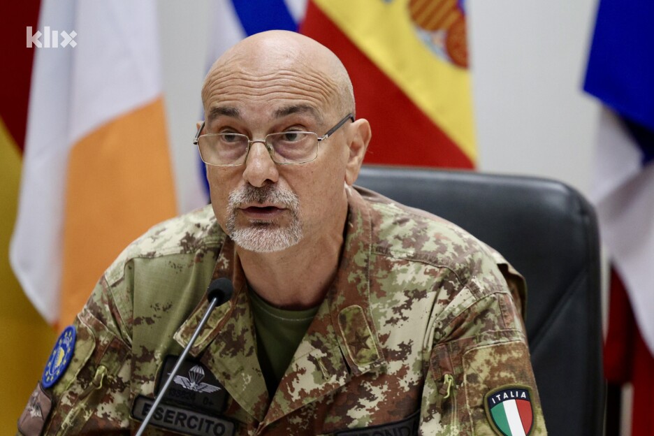 Komandant EUFOR-a u BiH general-major Maurizio Fronda (Foto: S. S./Klix.ba)