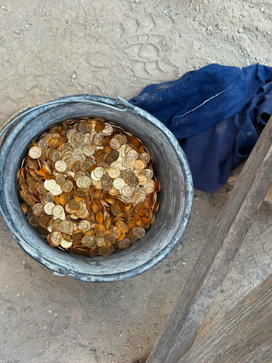 Dukatet e arta përshkruajnë imazhet e monarkëve të ndryshëm dhe datave të ndryshme të prodhimit (Foto: Lokale Politie Dendermonde)