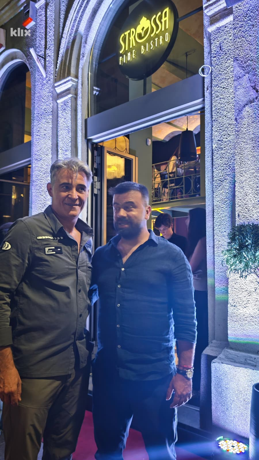 Goran Višnjić i Nedim Đapo (Foto: Klix.ba)