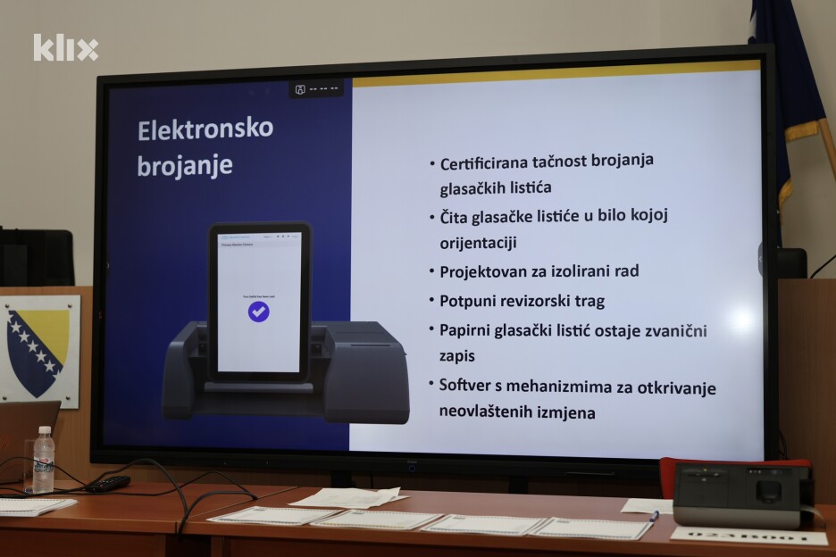 Navedene su prednosti elektronskog brojanja (Foto: I. Š./Klix.ba)