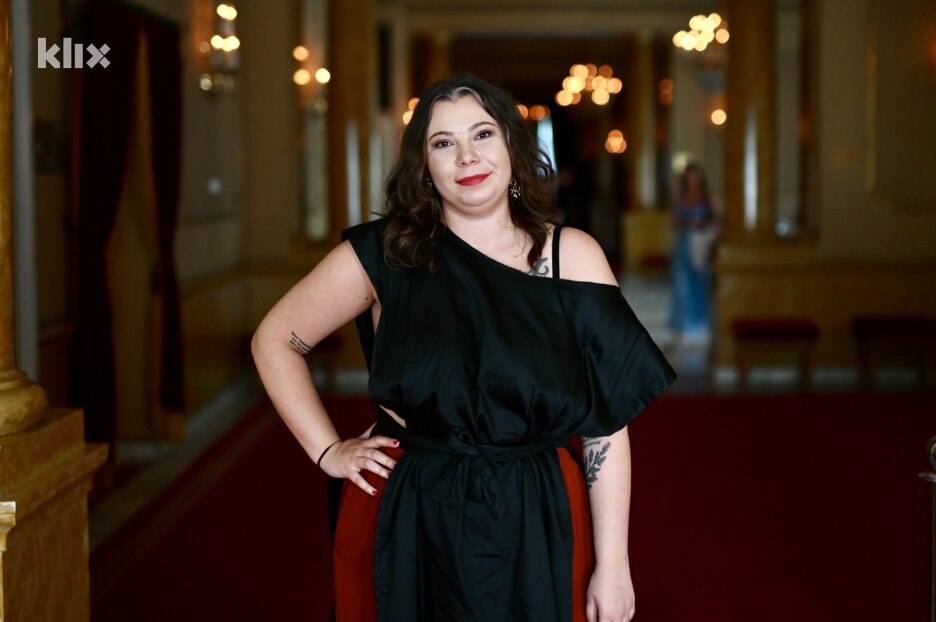 Karli Jelić sviđa se i selekcija filmova na SFF-u (Foto: T. S./Klix.ba)