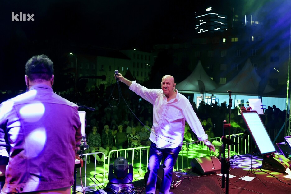 Fazla je još jednom pokazao zbog čega zauzima posebno mjesto na domaćoj muzičkoj sceni (Foto: I. Š./Klix.ba)