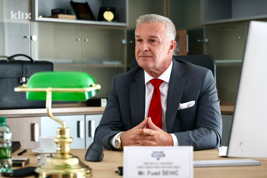 Generalni direktor kompanije Pretis Fuad Šehić (Foto: S. S./Klix.ba)