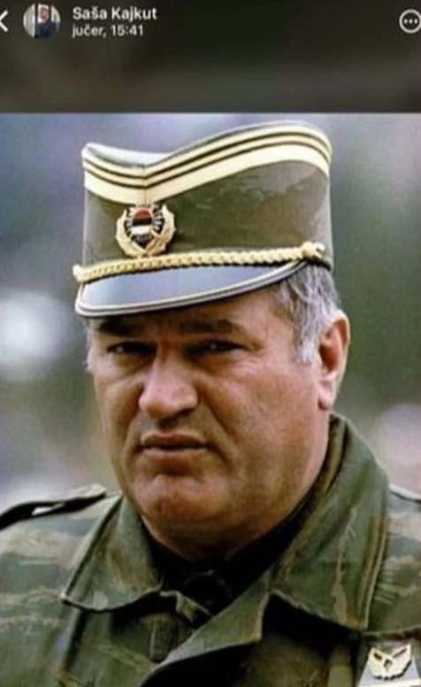 Objava Saše Kajkuta (Screenshot)