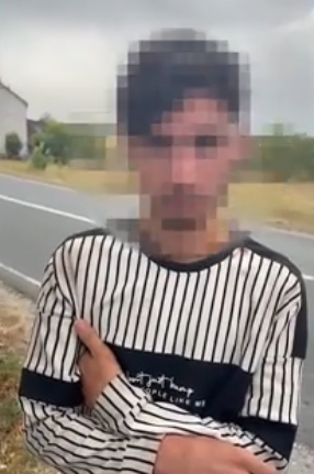 Jedan od otetih stranih državljana (Screenshot: Telegraf.rs)