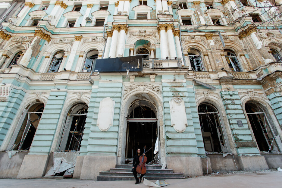 On i njegovi prijatelji odlučili su ostati u Harikvu uprkos svemu (Foto: Oleksandr Osipov)