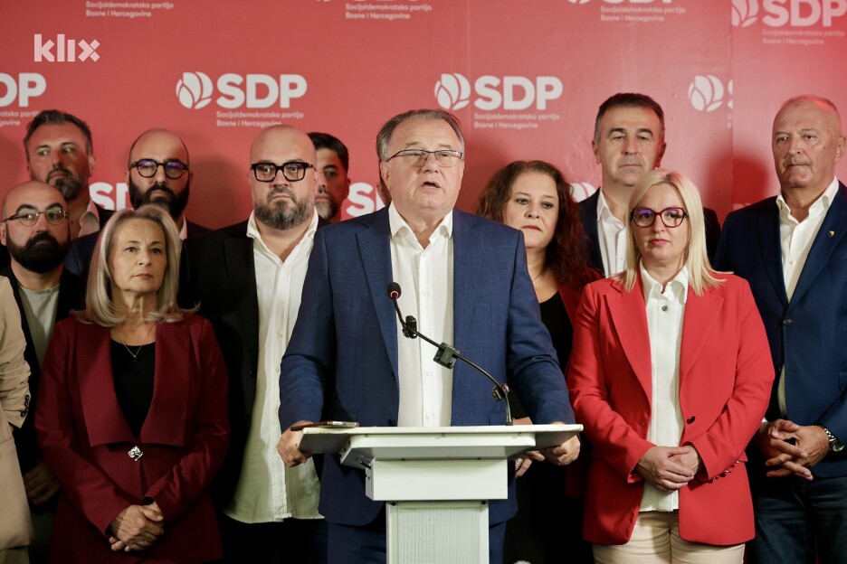 Predstavljanje SDP-ovog predizbornog programa (Foto: I. Š./Klix.ba)