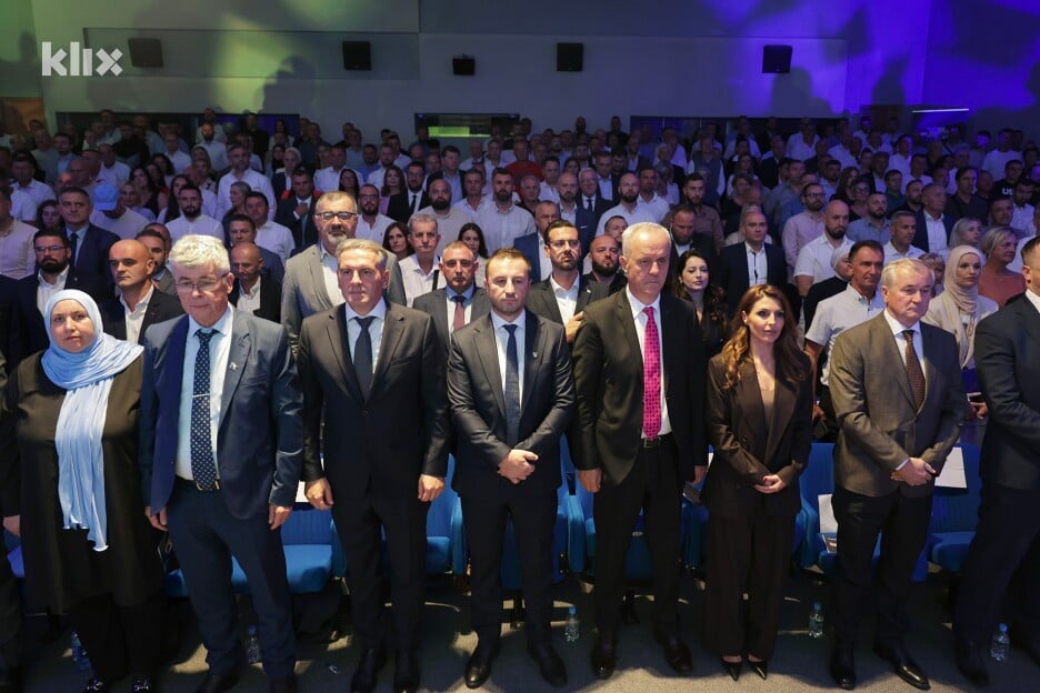 Predizborni skup SBiH-a (Foto: I. Š./Klix.ba)