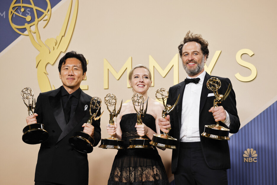 Hiro Murai, Katie Dippold i Matthew Rhys (Foto: Reuters)