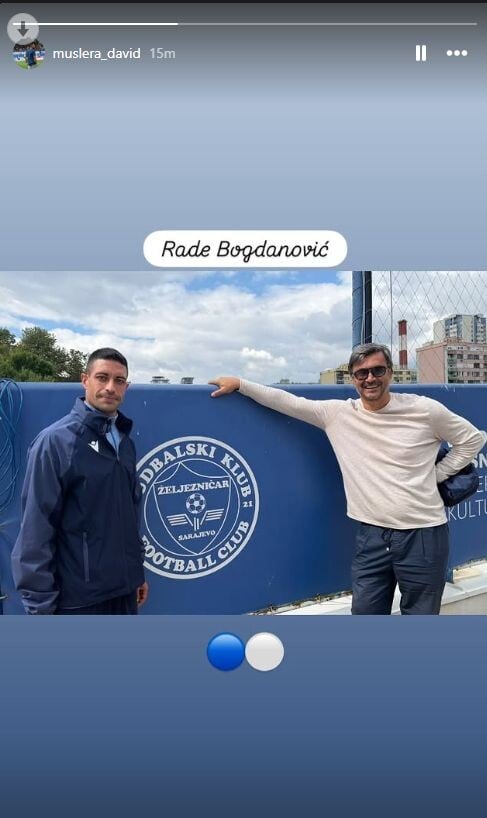 David Muslera i Rade Bogdanović (Foto: Facebook)