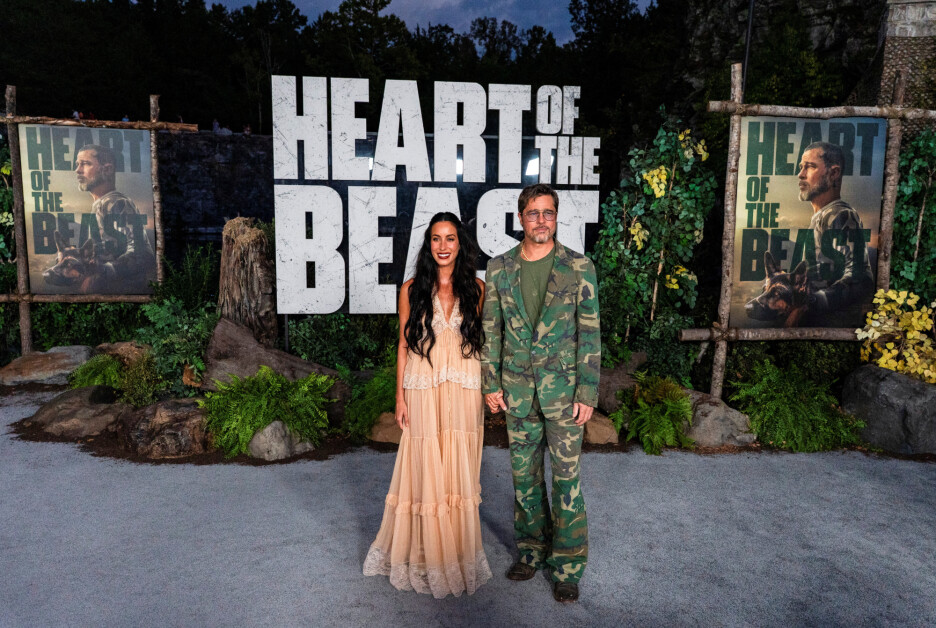 Ines de Ramon i Brad Pitt (Foto: Reuters)