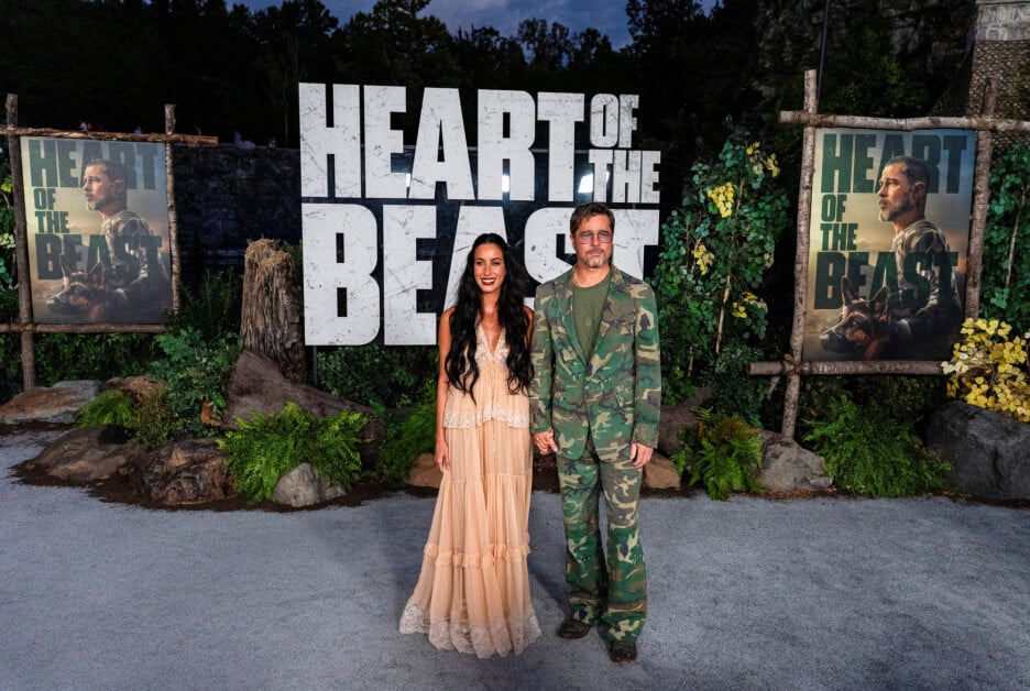 Ines de Ramon i Brad Pitt (Foto: Reuters)