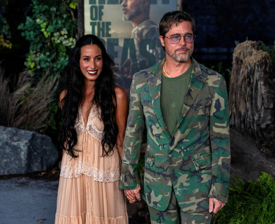 Ines de Ramon i Brad Pitt (Foto: Reuters)