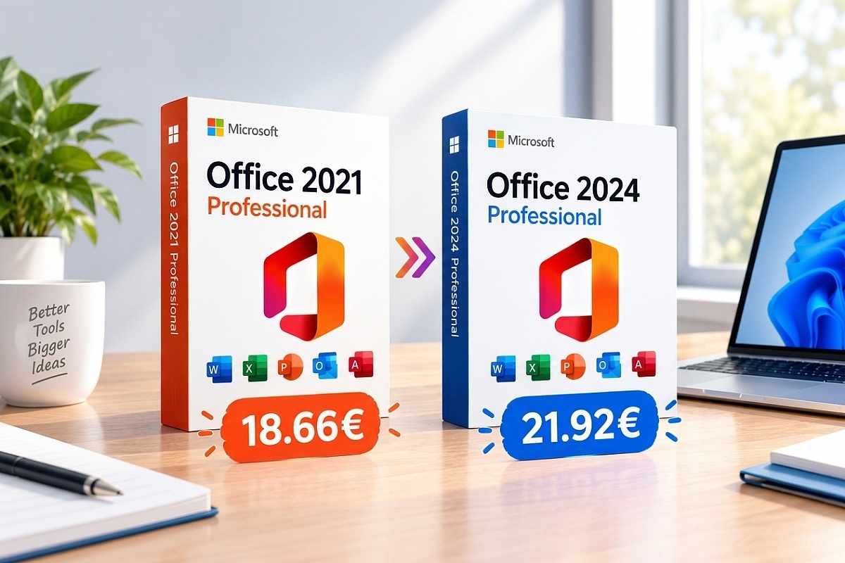 MS Office 2021 po najnižoj cijeni dosad od 18 €, ili nadogradite na MS Office 2024 za 21 €