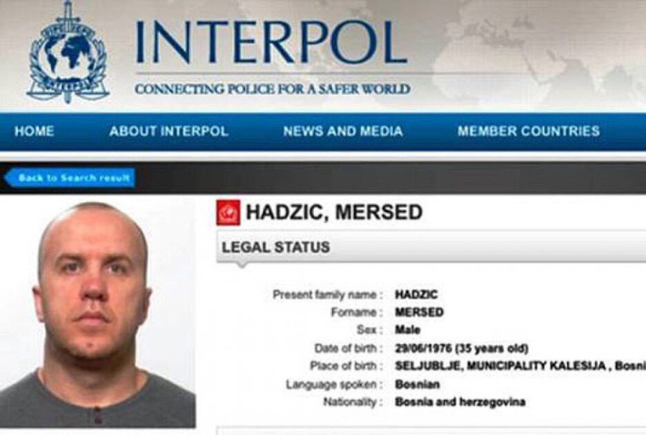 Za Mirsom Švicarcem je bila raspisana Interpolova potjernica