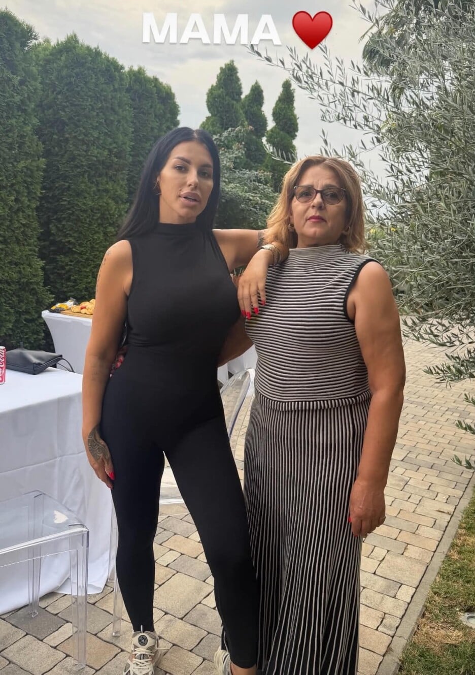 Ibrima Aleksić se rijetko pojavljuje u javnosti pa je njihova zajednička fotografija privukla pažnju (Foto: Instagram/seka_aleksic)