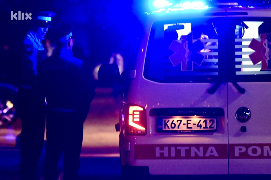 Na terenu je policija i hitna (Foto: V. D./Klix.ba)